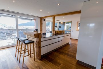 Küche mit Altholz